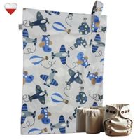 Worek na Pieluszki PUL SAMOLOTY Worki na Pieluszki NappiMe