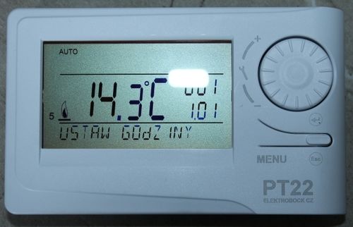 TERMOSTAT PROGRAMOWALNY ELEKTROBOCK PT22 - PRZEWODOWY na Arena.pl