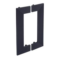 Uchwyt do mebli prostokątny czarny matowy CB1203Z192.N2