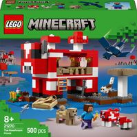 lego minecraft 21270 dom grzybowej krowy