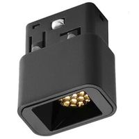 Soczewka magnetyczna prostokątna szynowa 990 Domeno LED 2W 3000K czarna