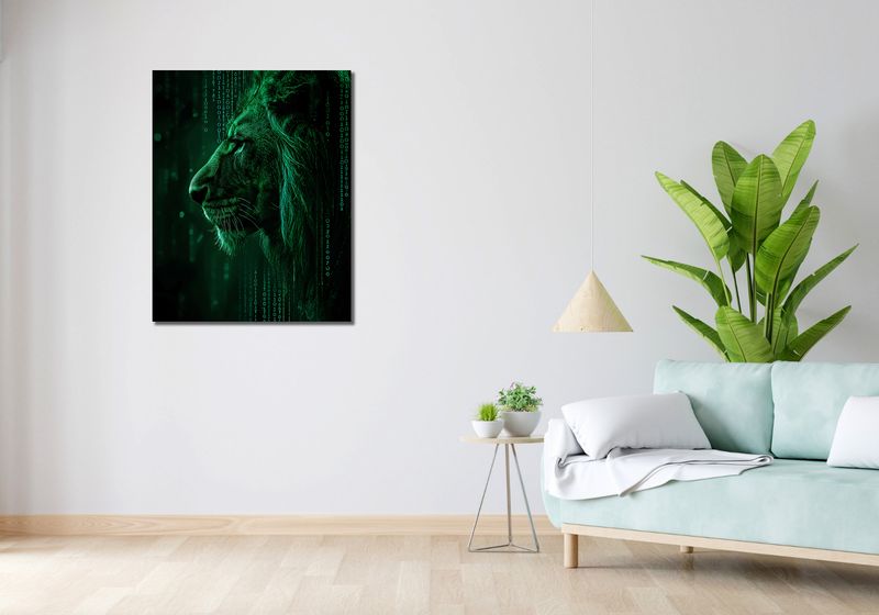 Obraz 70x90cm Kod Siły zdjęcie 2