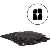 Dywaniki samochodowe welur 4szt Honda Civic IX HB