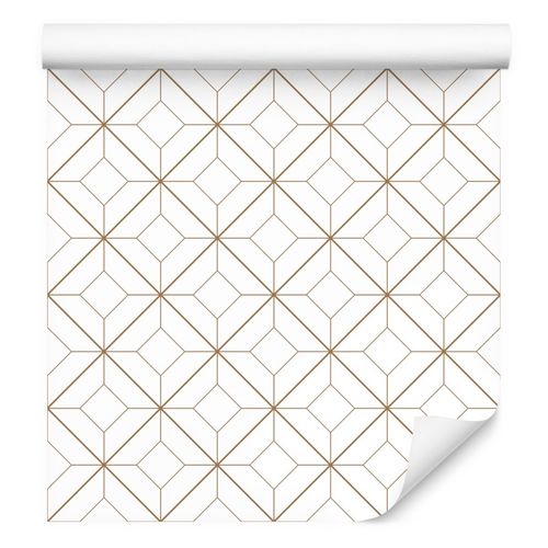 Tapeta Do Salonu Modny GEOMETRYCZNY Wzór Ozdoba na Arena.pl