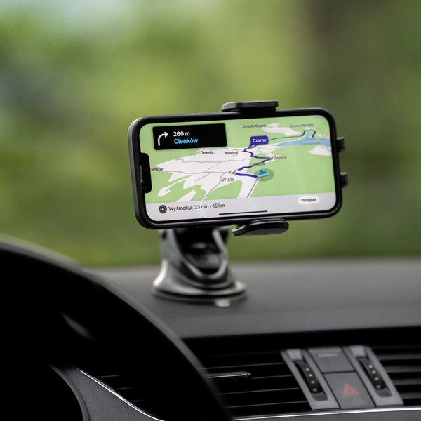 Spacecase Car Holder Sc13 Ghost Dash/Windshield Black zdjęcie 8