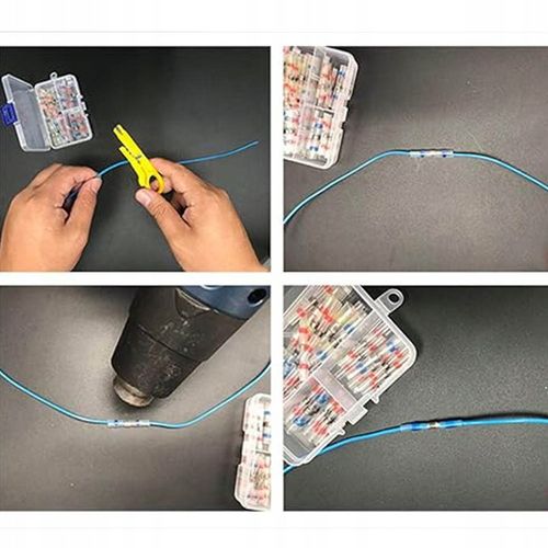 SZYBKOZŁĄCZKA KONEKTOR KABLI Z CYNĄ ZESTAW 100SZT + KOSZULKI na Arena.pl