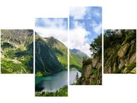 OBRAZ GÓRSKIE JEZIORO TATRY
