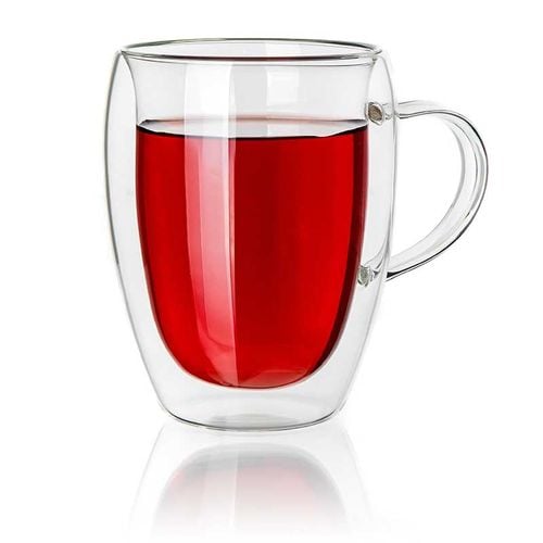 szklanka termiczna kubek 350ml z podwójną scianką do kawy herbaty na Arena.pl