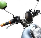 Mocowane pod lusterka dwie lampy motocyklowe led 12v/12w