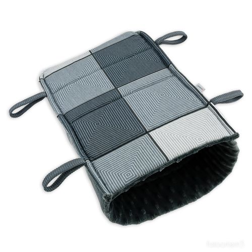 Legowisko półtuba podwieszana dla gryzoni 29 x 20 x 14cm - różne wzory na Arena.pl