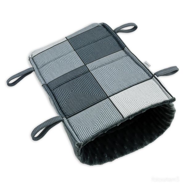 Legowisko półtuba podwieszana dla gryzoni 29 x 20 x 14cm - różne wzory zdjęcie 3