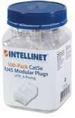 WTYK RJ45 8P/8C UTP CAT5E NA DRUT 100 SZTUK