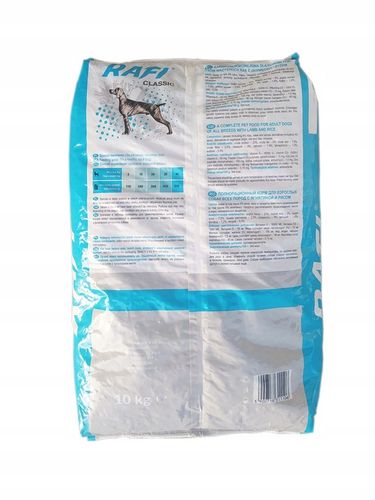 RAFI CLASSIC SUCHA KARMA DLA PSA JAGNIĘCINA 10KG na Arena.pl