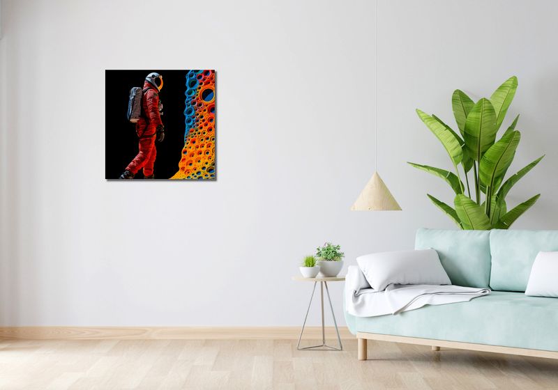 Obraz 60x60cm Eksplorator Nowych Światów zdjęcie 2