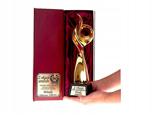 Spirala Statuetka Nagroda dla Klienta Szefa Dyplom na Arena.pl