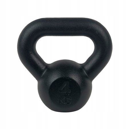 4 kg KETTLEBELL Kettle Odważnik HANTLA Żeliwna PL na Arena.pl