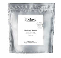 3DELUXE Rozjaśniacz do włosów BLEACHING POWDER WHITE Biały 7 poziomów 500g