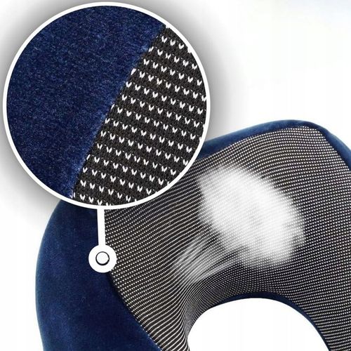 PODUSZKA TURYSTYCZNA PODRÓŻNA ROGAL NA SZYJĘ Z PIANKI MEMORY DO SAMOLOTU na Arena.pl