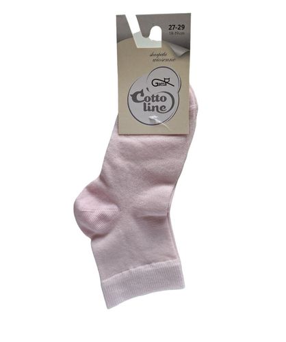 SKARPETKI WIOSENNE COTTOLINE GŁADKIE 2-6 LAT 24-26 black na Arena.pl