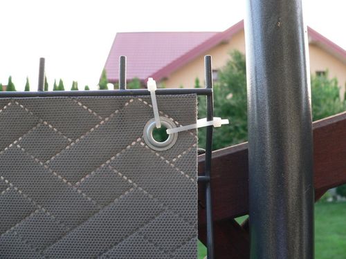 MATA OSŁONA NA PŁOT OGRODZENIE PANEL 1,50M X 10M PRODUKT POLSKI na Arena.pl