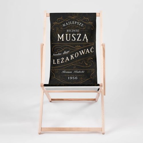 Leżak Personalizowany WHISKY Drewniany Prezent Na Urodziny Dla Faceta Taty na Arena.pl