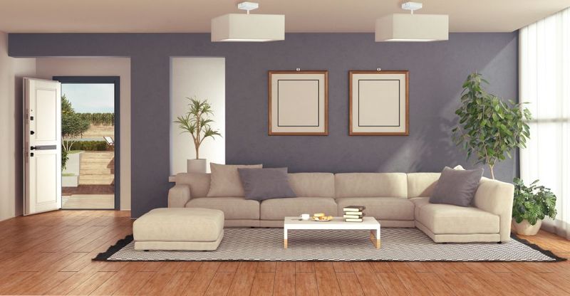 Geometryczny plafon do salonu ALBA zdjęcie 21