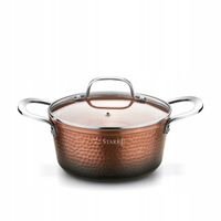 GARNEK Indukcja do PIEKARNIKA SOLIDNY Starke Pro Glossy Copper 1,6 l 18cm