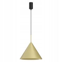 Lampa wisząca CAPITAL Złota 32cm 1xGX53 Stożkowy Klosz Metalowy Sufitowa