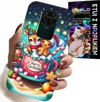 ETUI DO XIAOMI NOTE 9 - RENIFER Z PIERNIKIEM MERRY CHRISTMAS