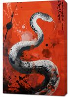 Obraz 60x90cm Smoczy Oddech Węża