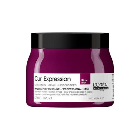 LOREAL CURL EXPRESSION RICHE MASKA DO WŁOSÓW KRĘCONY 500ML zdjęcie 1