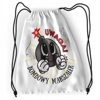 Plecak Sportowy Szkolny Marszałka Worek Torba Z Nadrukiem Ze Zdjęciem