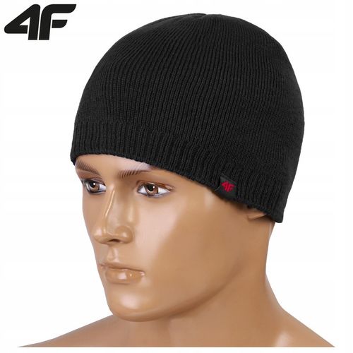 4F KOMPLET CZAPKA MĘSKA DAMSKA + KOMIN CHUSTA SZAL JESIENNY ZIMOWY KZ10 na Arena.pl