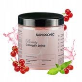 SUPERSONIC Collagen kolagen Beauty Drink porzeczka-mięta