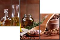 60 90CM OBRAZ 3 ELEM AROMATYCZNA OLIWA OLIWEK ŚCIENNY DRUK PŁÓTNO