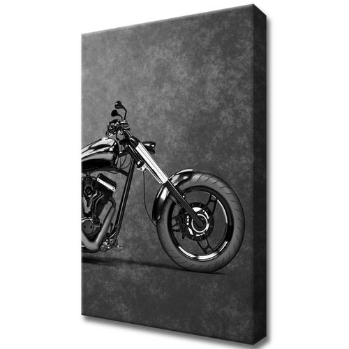 Foto-Obraz 20X30 Czarny Chopper na Arena.pl