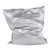 Pufa worek 180 x 230 cm srebrny