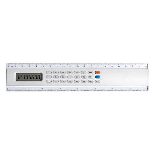 Linijka Kalkulator (20 Cm) 144544 Biały na Arena.pl