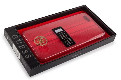GUESS HARD CASE HERITAGE Apple iPhone 6/6S Plus - RED na Arena.pl
