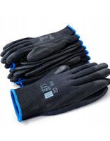 RĘKAWICZKI rękawice ROBOCZE POLIURETANOWE PU 10par 9-L