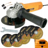 Szlifierka KĄTOWA Riwall Diax Kątówka 125MM 6x TARCZA Pro 2000W