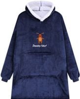 KOCOBLUZA BLUZA KOC OVERSIZE Z HAFTEM PREZENT personalizowany napis grafika