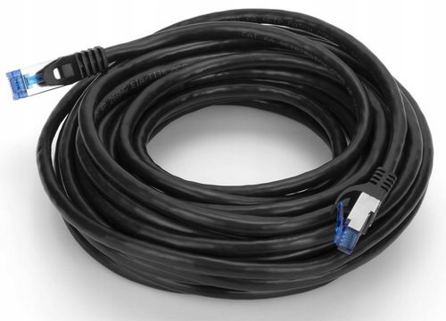 KABEL SIECIOWY LAN S/FTP CAT6a PRZEWÓD ETHERNET ZEWNĘTRZNY SKRĘTKA RJ45 10m na Arena.pl