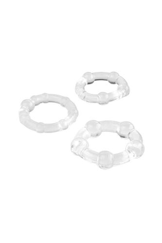 a toys, cockrings set, 3 pcs.tpe,transparent, o 3,5 / 3/2 cm na Arena.pl