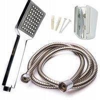 ZESTAW PRYSZNICOWY SŁUCHAWKA + WĄŻ + UCHWYT ZP-04