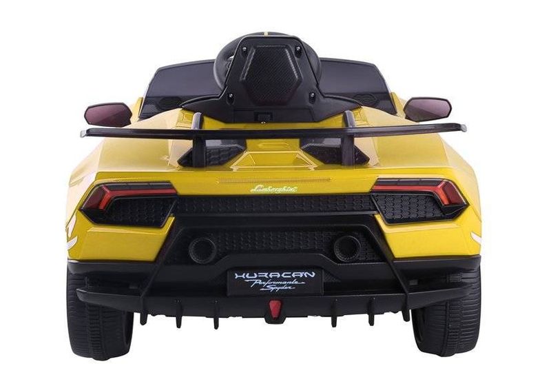 Auto na akumulator Lamborghini Huracan Żółte zdjęcie 5