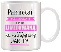 KUBEK Z NADRUKIEM DLA KOLEŻANKI DZIEWCZYNY ŻONY MAMY DZIEŃ KOBIET URODZINY