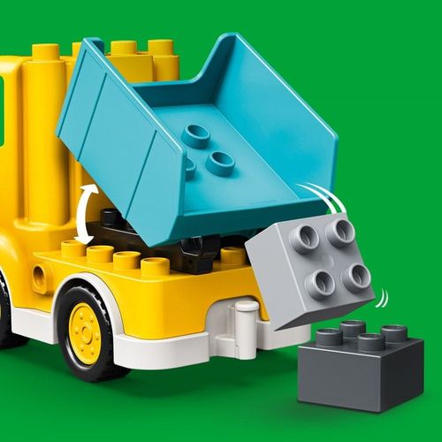 LEGO Duplo 10931 Samochód Ciężarowy koparka budowa duże klocki 2 3 4 latka na Arena.pl