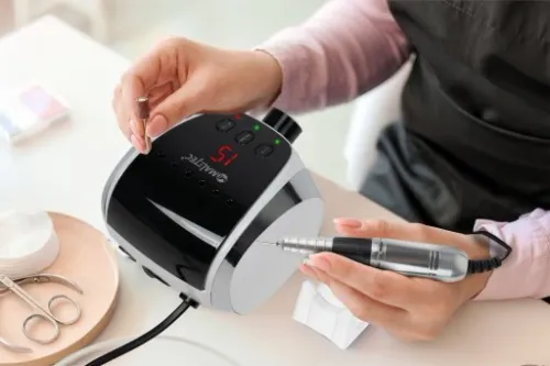 FREZARKA DO PAZNOKCI PROFESJONALNA MOCNA 68W FREZY na Arena.pl