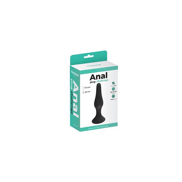 Anal Plug Black Medium zdjęcie 3